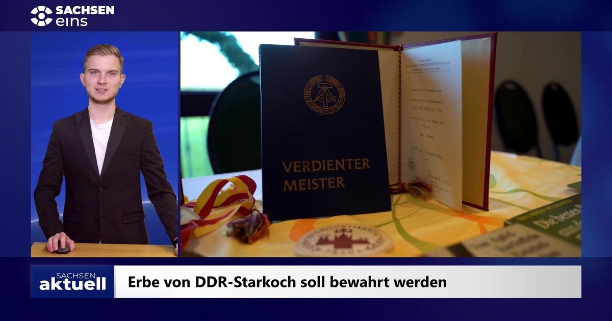 Erbe Von DDR Starkoch Soll Bewahrt Werden Sachsen Fernsehen