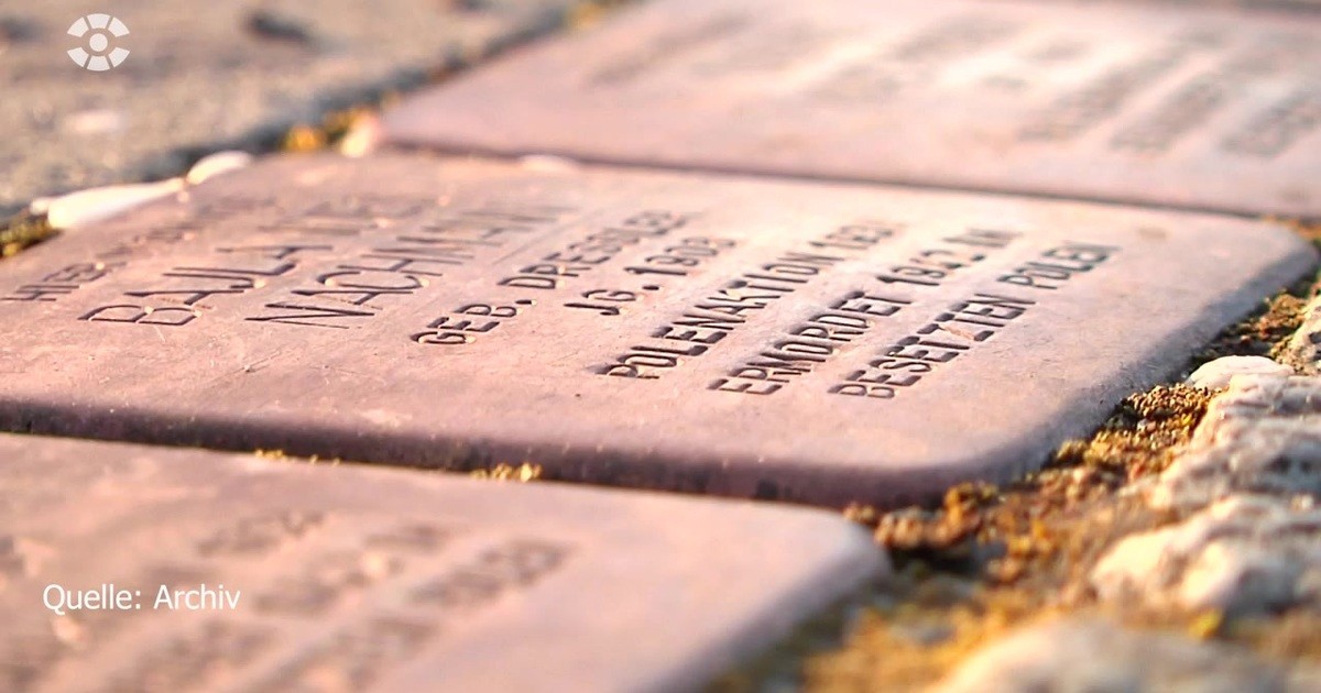 Neue Stolpersteine F R Chemnitz SACHSEN FERNSEHEN   697240 