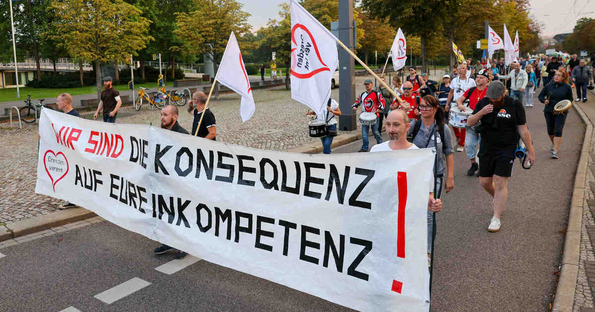 Energie-Proteste In Sachsen Beschäftigen Die Polizei | SACHSEN FERNSEHEN