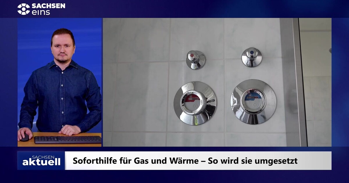 Soforthilfe Für Gas Und Wärme – So Wird Sie Umgesetzt | SACHSEN FERNSEHEN