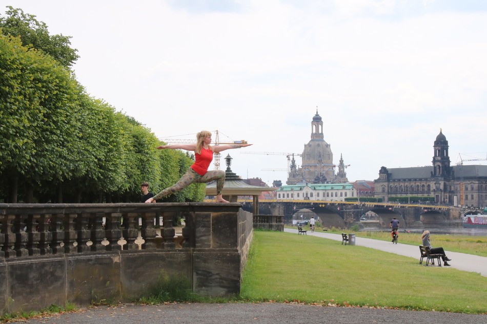 Probelauf Fur Yoga Im Park Sachsen Fernsehen