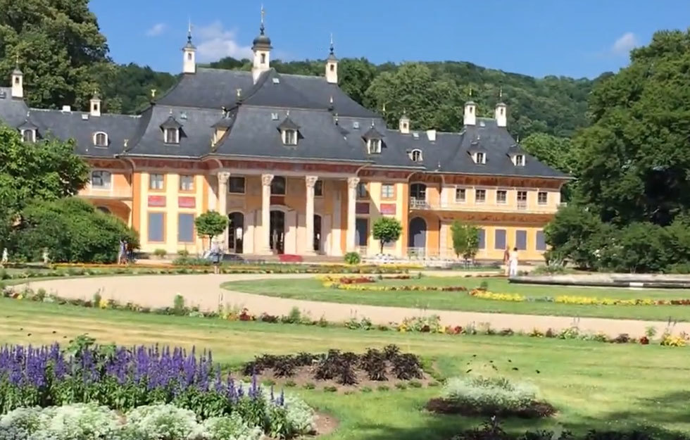 Unwetter verw&uuml;stet Schlosspark Pillnitz und Gro&szlig;en Garten in Dresden